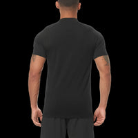 High Collar Compression Tee- Short Sleeve