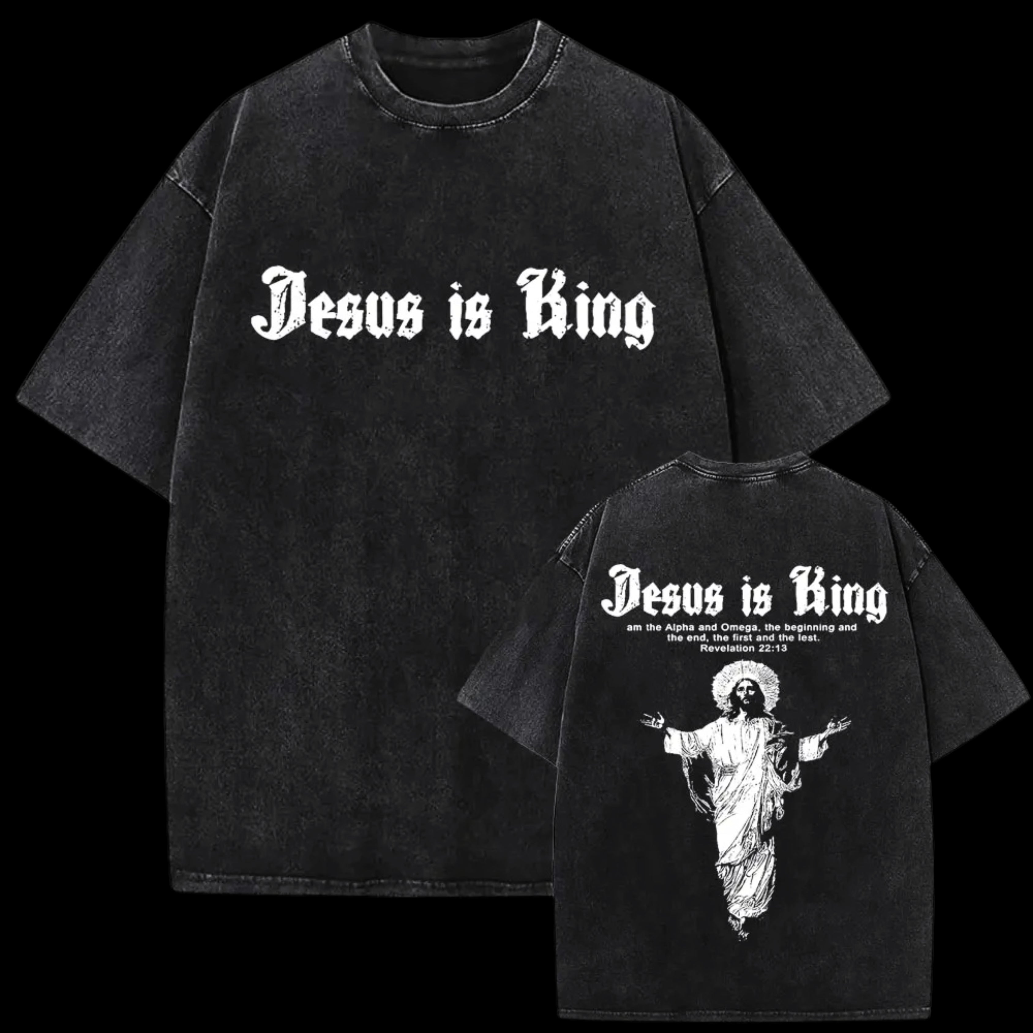 Crucified Mercy Box Tee- Premium Comfort