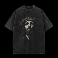 Crucified Mercy Box Tee- Premium Comfort