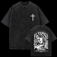 Crucified Mercy Box Tee- Premium Comfort