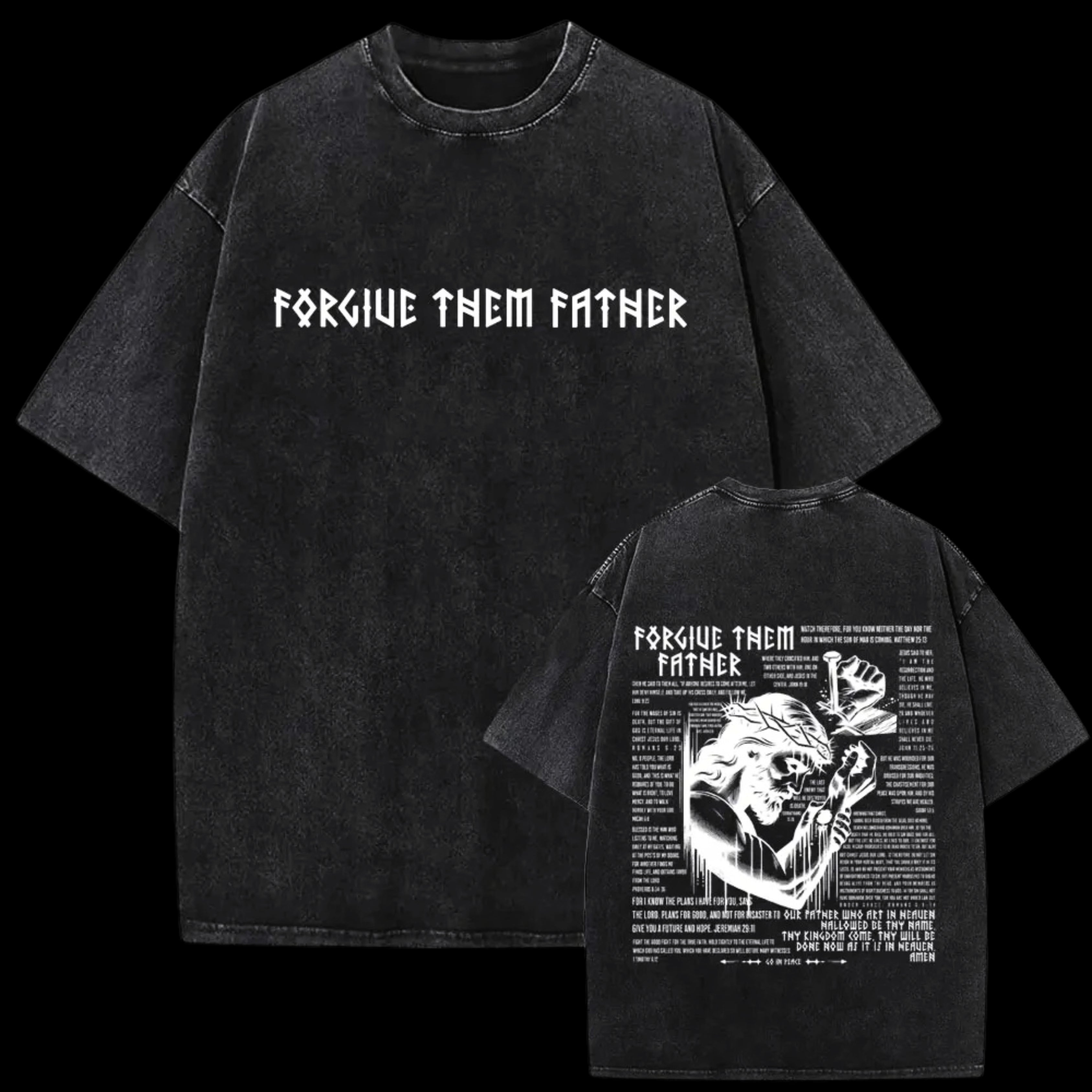 Forgive Them Father- Box Tee