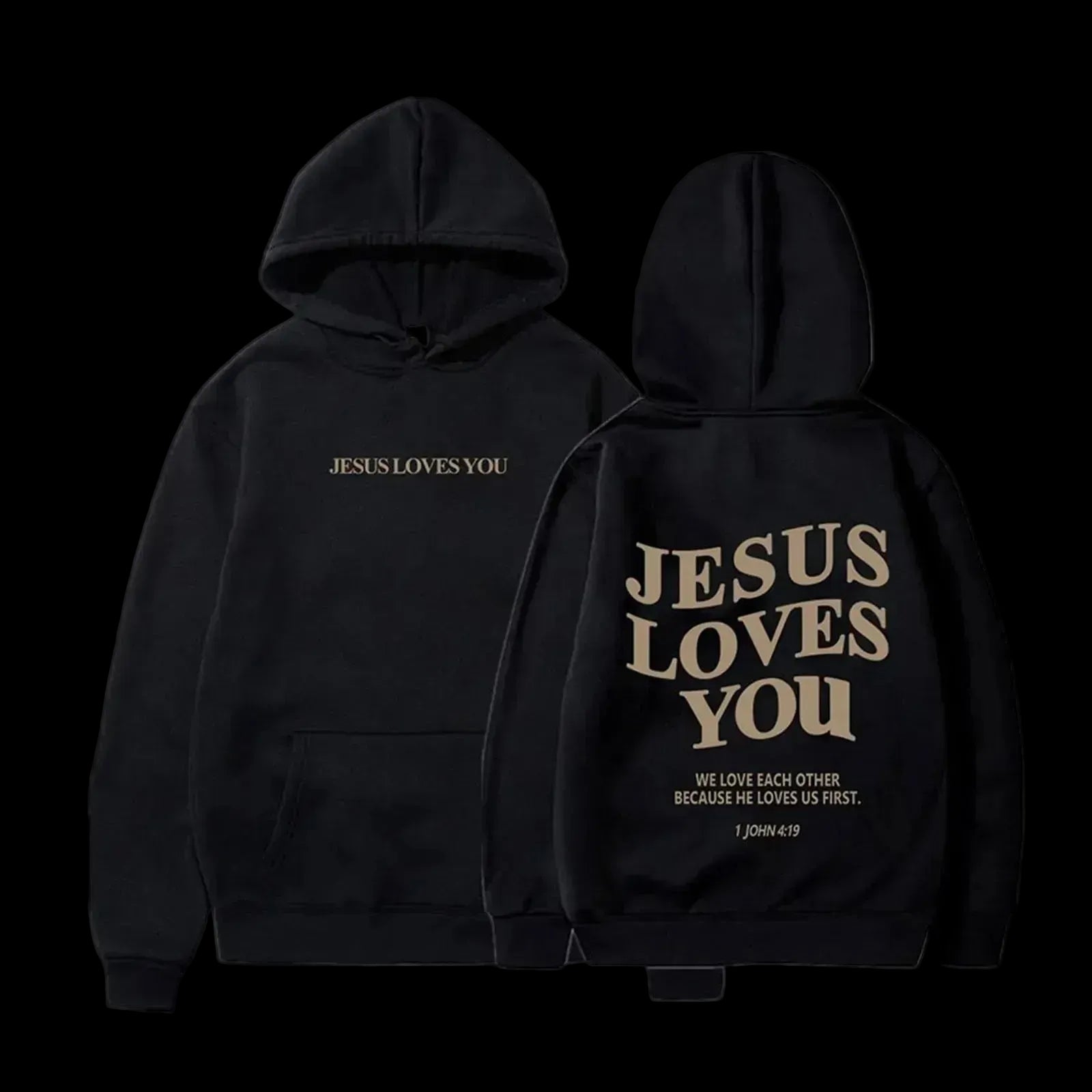 Jesus Loves You- Oversized Hoodie