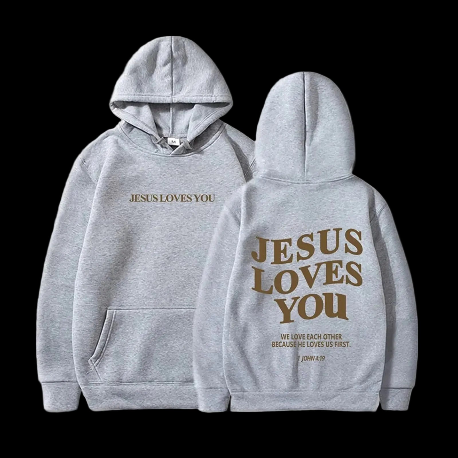 Jesus Loves You- Oversized Hoodie