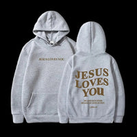Jesus Loves You- Oversized Hoodie