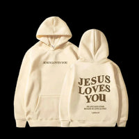 Jesus Loves You- Oversized Hoodie
