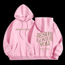 Jesus Loves You- Oversized Hoodie