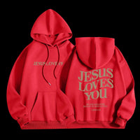 Jesus Loves You- Oversized Hoodie