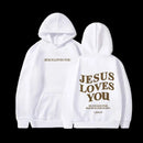 Jesus Loves You- Oversized Hoodie