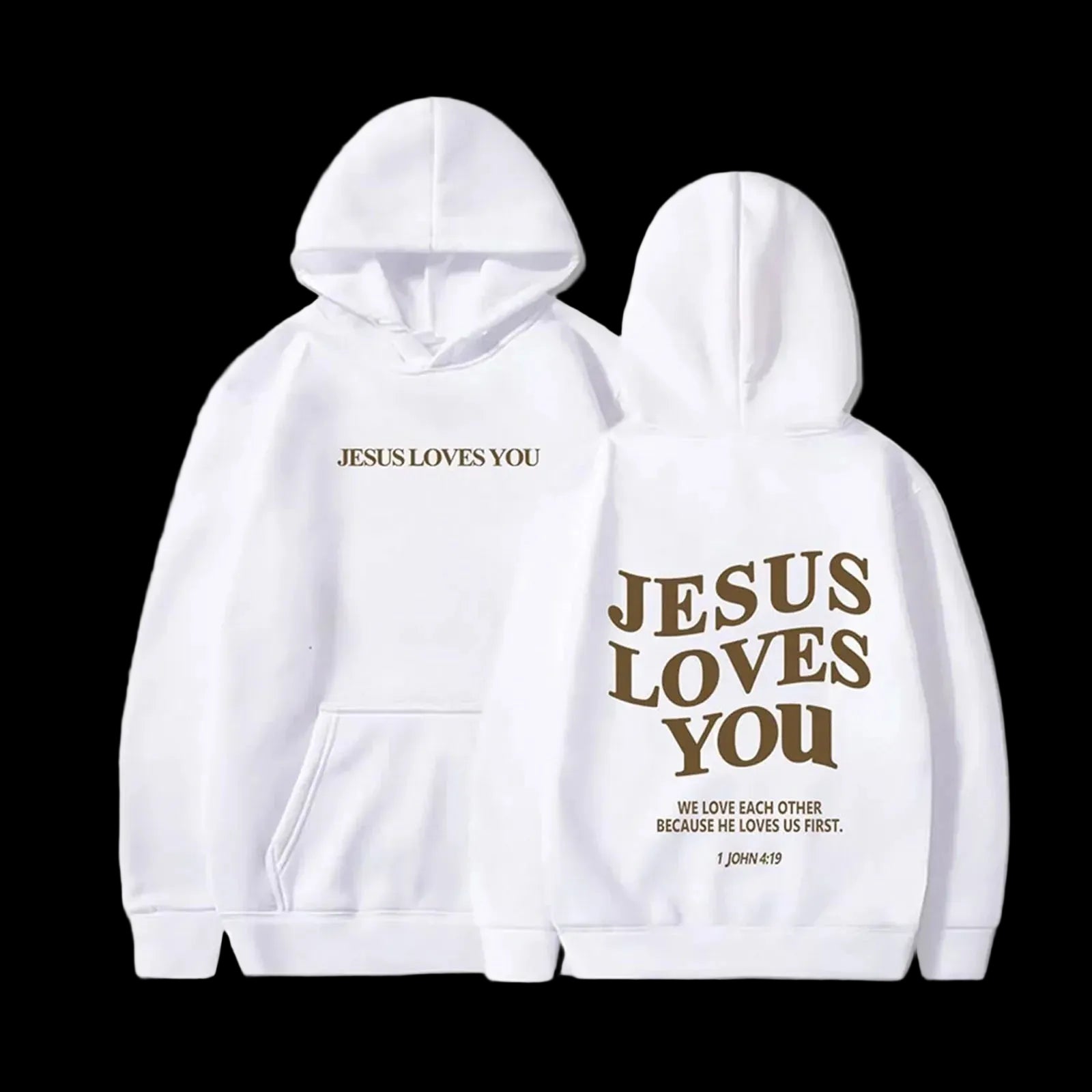 Jesus Loves You- Oversized Hoodie