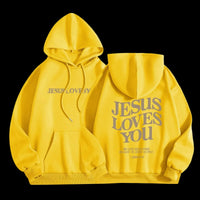 Jesus Loves You- Oversized Hoodie