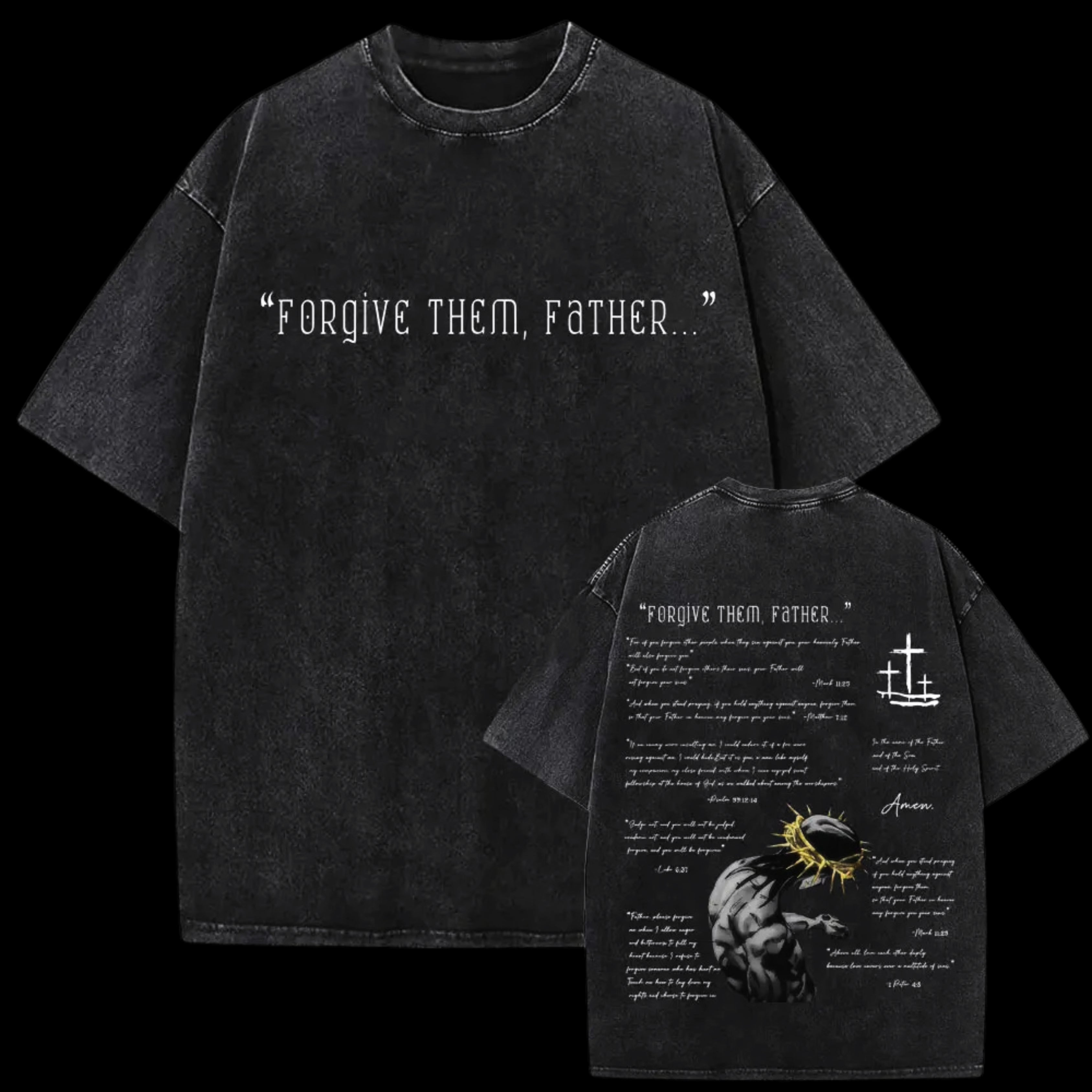 Forgive Them Father- Box Tee